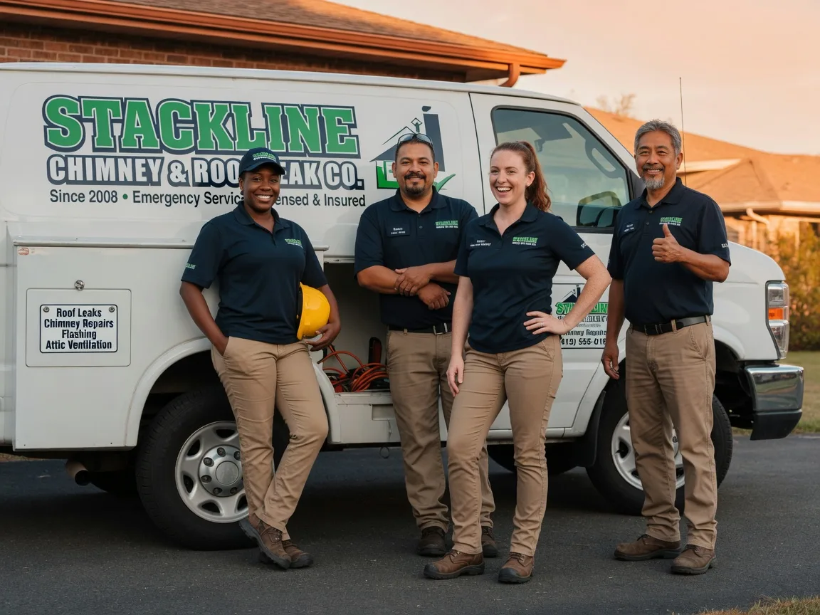 Chimney flashing repair company in Taylor, MS